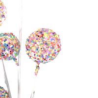 Ветка декоративная Веселый микс, h70 см, FA48-34 - вид 1 миниатюра