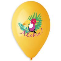 Надувные шары Тукан Aloha 36 см, 5 шт - вид 2 миниатюра