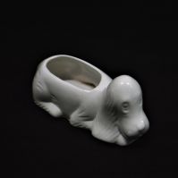 Фигура декоративная "Kozera" Собака, керамика, белый - вид 1 миниатюра