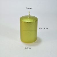 Свеча Цилиндр d60 mm h150 mm - вид 4 миниатюра
