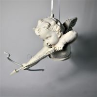 Ангел из полистоуна со стрелой 24 см, № 1 - вид 1 миниатюра