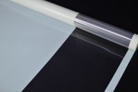 Пленка в рулоне глянцевая с окном, 58 см х 10 м, белый, W80-16 - вид 1 миниатюра