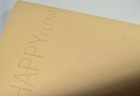 Бумага Крафт дизайнерская Happy Flowers 60 см х 10 м, бежевый/слоновая кость - вид 1 миниатюра