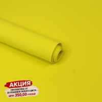 Фоамиран в листах 60 х 70 см, толщина 1 мм, 10 шт, лимонный