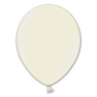 Надувные шары Металлик Экстра 14" 50 шт, Ivory - вид 1 миниатюра