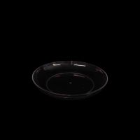 Поддон пластиковый d22 х h3.5 см, прозрачный, FA57-49 - вид 1 миниатюра