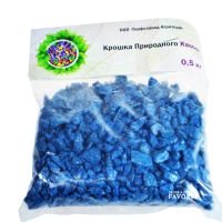 Крошка природного камня 1 кг, белый - вид 1 миниатюра