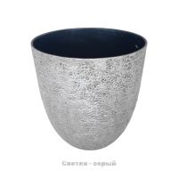 Кашпо пластиковое Текстура d41 х h44 см, FA50-3 - вид 2 миниатюра