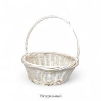 Набор корзин из 3 шт, круглые, натуральный, FA64-14 - вид 1 миниатюра