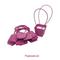 Плайм пакет трапеция Тиснение 9 х 6.5 х 10 см, 10 шт - вид 4 миниатюра