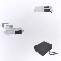 Коробка прямоугольная складная с бантом h8 х 20 х 18 см, FA54-19 - вид 5 миниатюра