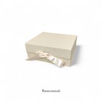 Коробка прямоугольная складная с бантом h8 х 20 х 18 см, FA54-19 - вид 8 миниатюра