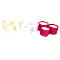 Коробка цилиндр без крышки, набор из 3 шт, искусственный мех, FA54-58