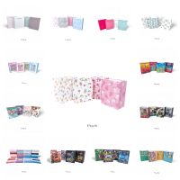 Сумка бумажная 18 х 12 х 8 см, Дизайн, 12 шт, FA55