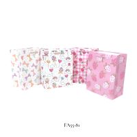 Сумка бумажная 18 х 12 х 8 см, Дизайн, 12 шт, FA55