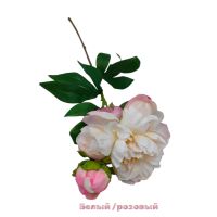 Пион искусственный h65 см, FA51-3 - вид 1 миниатюра