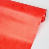 Фетр ламинированный Гладкий, 54 см х 10 ярдов, оранжевый, W79-1 - вид 1 миниатюра