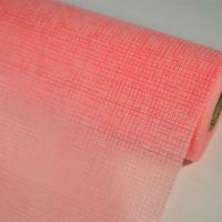 Фетр ламинированный с напылением, 54 см х 10 ярдов, коралловый, W79-2 - вид 1 миниатюра