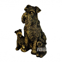 Сувенир Собака 3, полистоун - вид 1 миниатюра