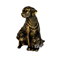 Сувенир Собака 4, полистоун - вид 1 миниатюра