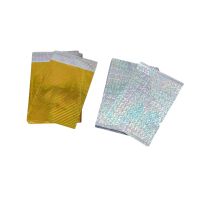 Пакет с клеевым клапаном Голография металл 26(+4) х 20 см, 50 шт, FA39-1