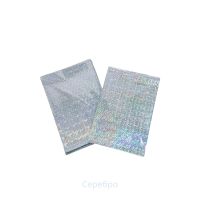 Пакет с клеевым клапаном Голография металл 26(+4) х 20 см, 50 шт, FA39-1 - вид 2 миниатюра