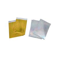 Пакет с клеевым клапаном Голография металл 32(+4) х 24 см, 50 шт, FA39-2