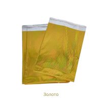 Пакет с клеевым клапаном Голография металл 32(+4) х 24 см, 50 шт, FA39-2 - вид 1 миниатюра