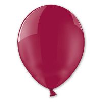 Надувные шары Кристалл экстра 14", 50 шт, Burgundy - вид 1 миниатюра