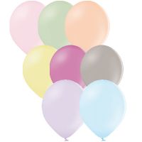 Надувные шары Пастель ассорти Экстра 14", 50 шт, MACARON - вид 1 миниатюра