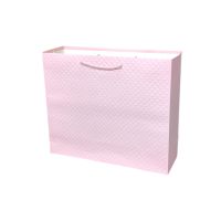 Сумка бумажная горизонтальная с тиснением 26 х 32 х 11 см, Однотонный микс, 12 шт, FA55-74 - вид 7 миниатюра