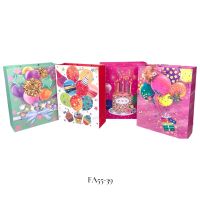 Сумка бумажная 72 х 51 х 18 см, Праздник, 12 шт, FA55-39