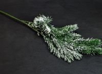 Ветка еловая искусственная 45 см, М43-1 - вид 1 миниатюра