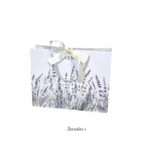 Сумка бумажная горизонтальная 26 х 32 х 11 см, Ботаника, 12 шт, FA55-6 - вид 4 миниатюра