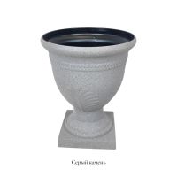 Вазон пластиковый Антик h48 см, FA57-53 - вид 1 миниатюра