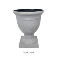 Вазон пластиковый Антик h48 см, FA57-53 - вид 2 миниатюра