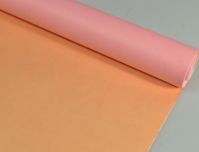 Бумага Крафт двухсторонний 70 см х 10 м, розовый/персик - вид 1 миниатюра