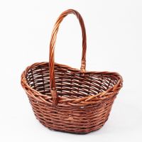 Корзина 19,5 х 36 х 45 см, №3, овальная, коричневый, W69-1 - вид 1 миниатюра