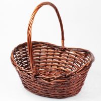 Корзина 22 х 51 х 63 см, №5, овальная, коричневый, W69-1 - вид 1 миниатюра