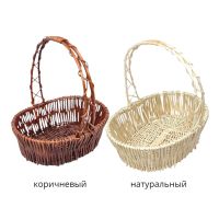 Корзина овальная 29 х 19 х h8(31) см, ZX-11276S
