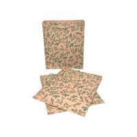 Сумка бумажная 42 х 31 х 12 см, Новогодний дизайн, 12 шт, FA39-44 - вид 4 миниатюра