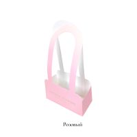 Коробка прямоугольная складная с высокой ручкой h11(34) х 19 х 9 см, 10 шт, FA54-33 - вид 2 миниатюра