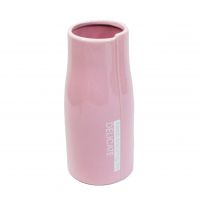 Ваза керамическая Delicate, h28 х d8,5 см, розовый, Z2-24 - вид 1 миниатюра