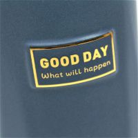 Ваза керамическая Good day, h28 х d9,5 см, темно-синий, Z2-29 - вид 2 миниатюра