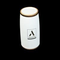 Ваза керамическая Amazing, h23 х d9 см, белый, Z2-33 - вид 1 миниатюра