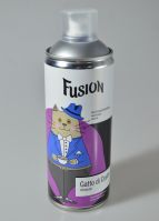 Эмаль аэрозольная Fusion Gatto di Ceylon 270 гр, стремительное серебро - вид 1 миниатюра