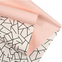Пленка матовая двухсторонняя Origami, 50 см х 10 м, розовый - вид 1 миниатюра