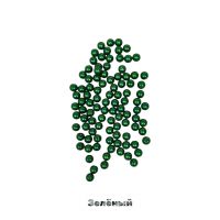Бусы пластиковые 50 гр, Р60-1/2 - вид 2 миниатюра