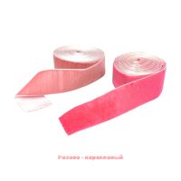 Лента бархатная 4 см х 5 м, P87-21 - вид 1 миниатюра