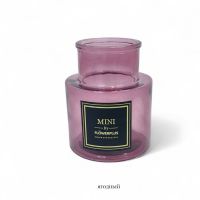 Ваза стеклянная Банка h12 х d5.5 см, FA58-3 - вид 2 миниатюра